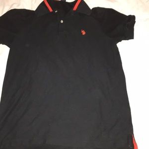 Black U.S.P.A polo